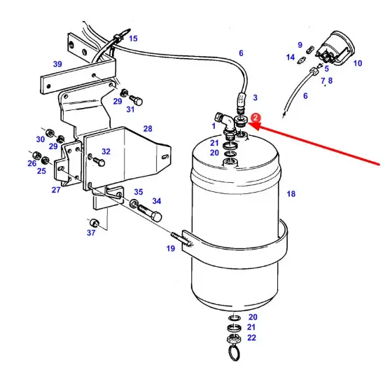 Slika Compressor reduction M22 x 1.5 X596332100000