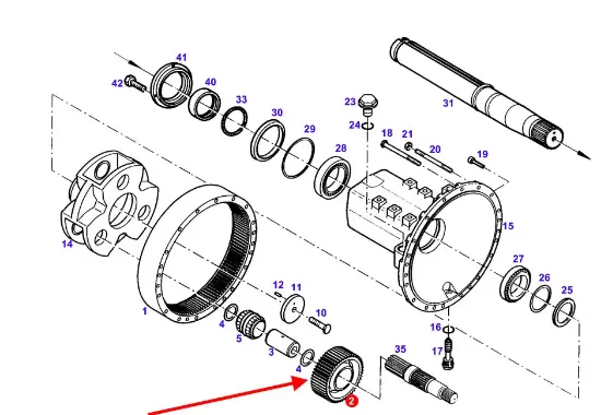 Slika PTO shaft needle bearing X622048804013