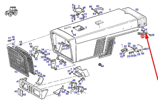 Slika Bodywork bracket X697972000000