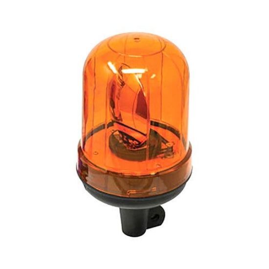 Slika Rotating Beacon Warning Light Amber Pipe Mount fits John Deere 7520 8100 8300 8430 AZ44705 A-EPMRTFLX fits Case IH J841739 fits New Holland
