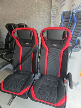 Slika Sedište za autobus Crveno